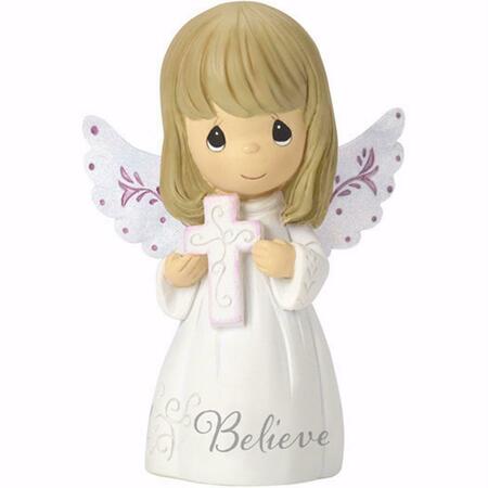 PRECIOUS MOMENTS Figurine - Believe Angel - 3 in. 192435